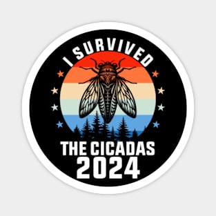 I Survived The Cicadas 2024 Magnet